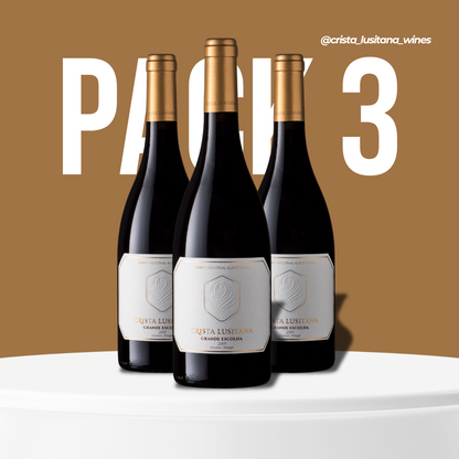 Pack Alentejo - Grande Escolha 2019 - com 3 queijos (Monte do Ganhão)